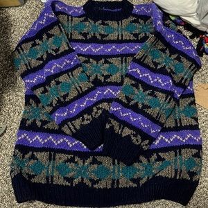 Vintage Handmade Wool Sweater